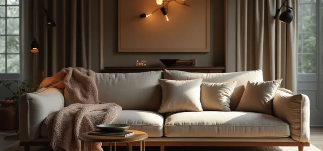 Le canapé : plus qu’un simple meuble, une oeuvre d’art et de confort